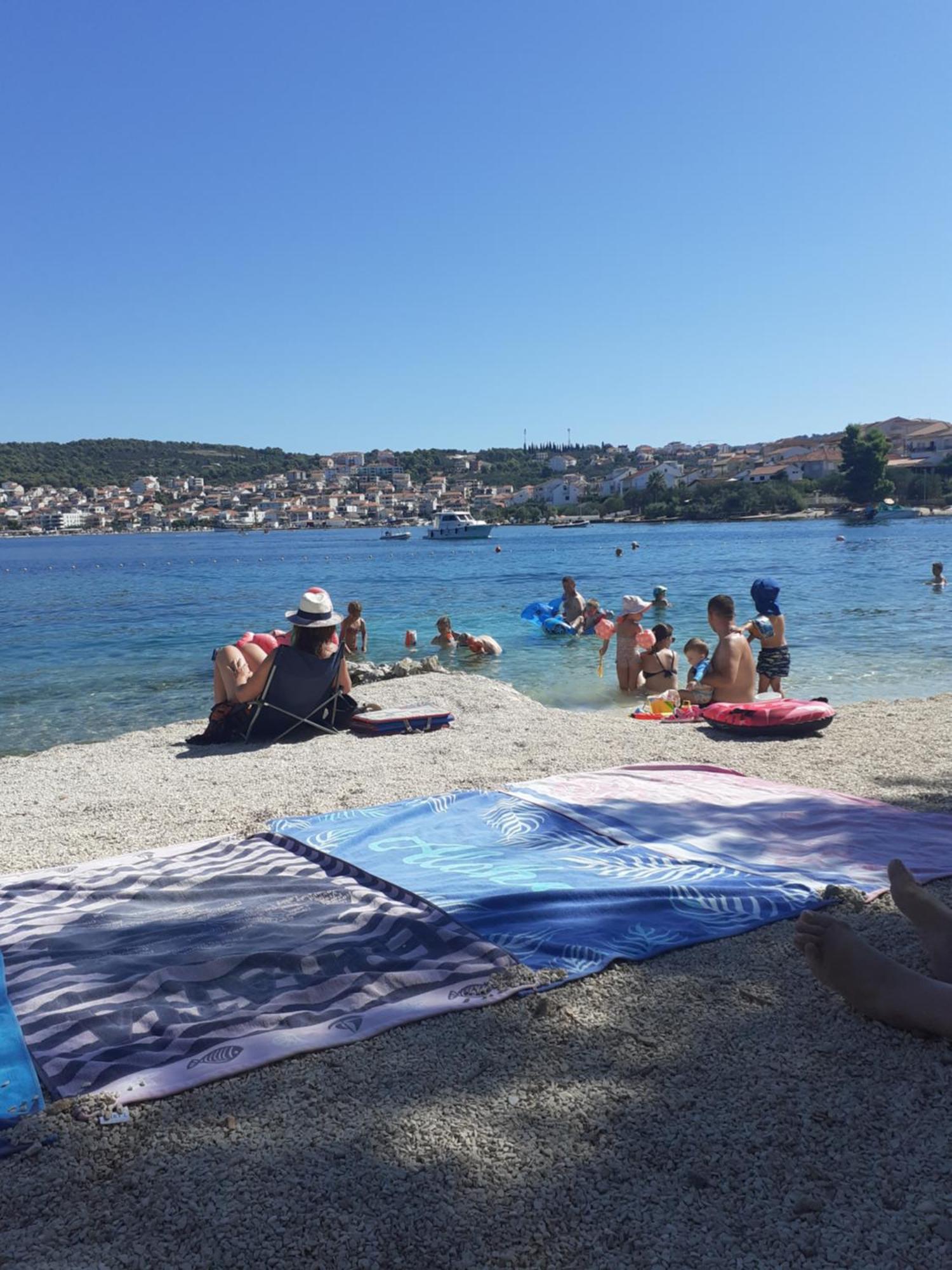 Apartman Pontis Okrug Gornji Trogir Exteriör bild